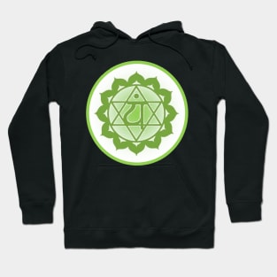 Love is key to all Heart Chakra- Deep Purple Hoodie